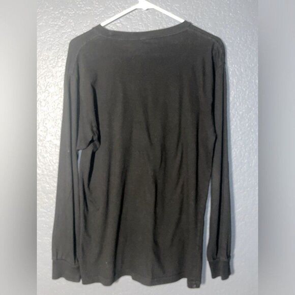 Eighty Eight Long Sleeve shirt printed rose size medium lack unisex m trendy - Picture 6 of 11